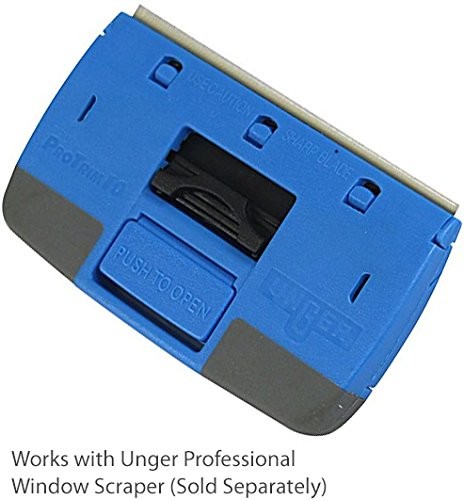 Professional Replacement Window And Glass Scraper Blades 4" 5 Blade