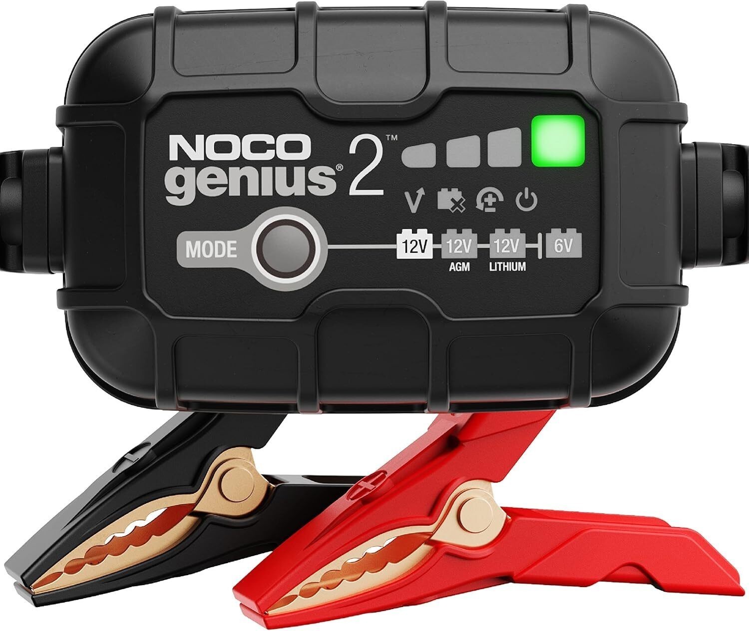 2A Smart Car Battery Charger 6V and 12V Automotive Charger Battery Maintainer