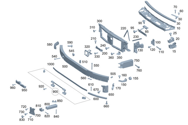 Genuine Mercedes-Benz Holder 206-540-33-31