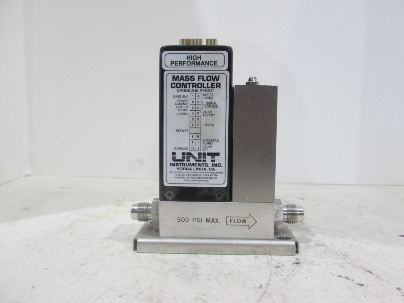 Unit, UFC-1100A, Range 10 SLPM, Gas H2, Used