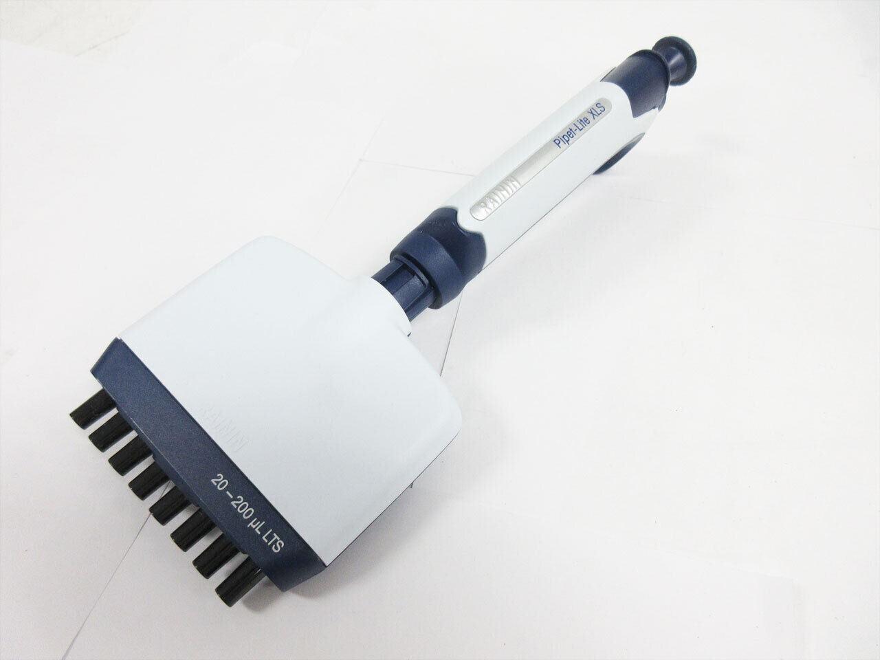 RAININ L-200 8 CHANNEL PIPETTE L8-200XLS+ XLS 200 uL LTS 17013805 WARRANTY
