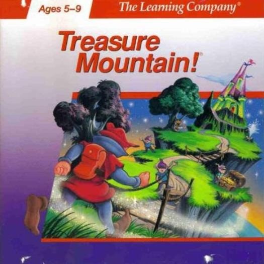 Treasure Mountain! 2.0 PC CD learn to count money coins numbers learning game!