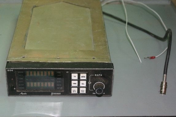 II MORROW APOLLO 604 with Tray! Loran-C Navigator Avionics