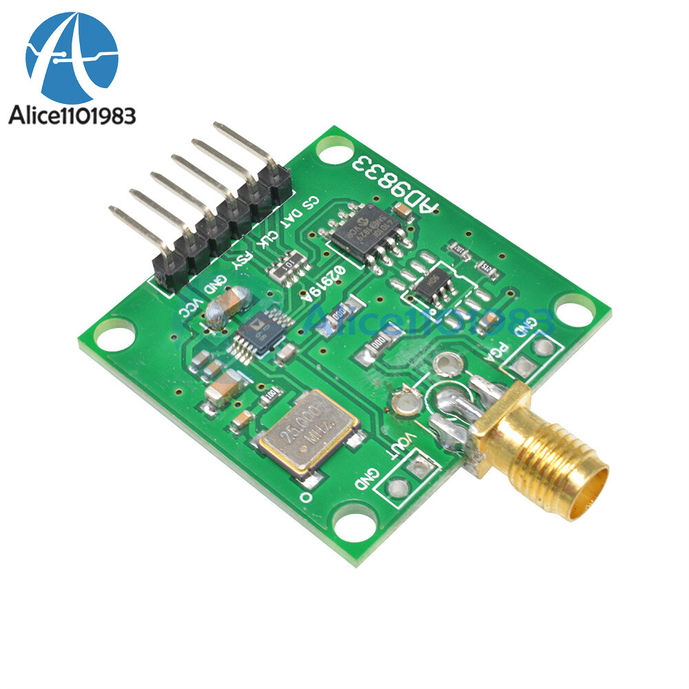 AD9833 DDS Signal Generator Module 0-12.5MHz Square Triangle Sine Wave