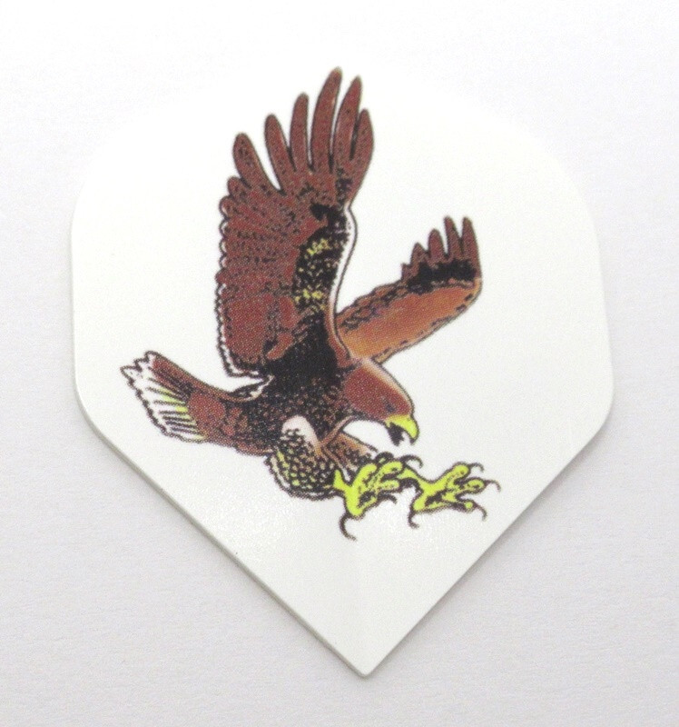 BALD EAGLE Standard Dart Flights 5 sets (15 flights) - 75 Micron w/tracking