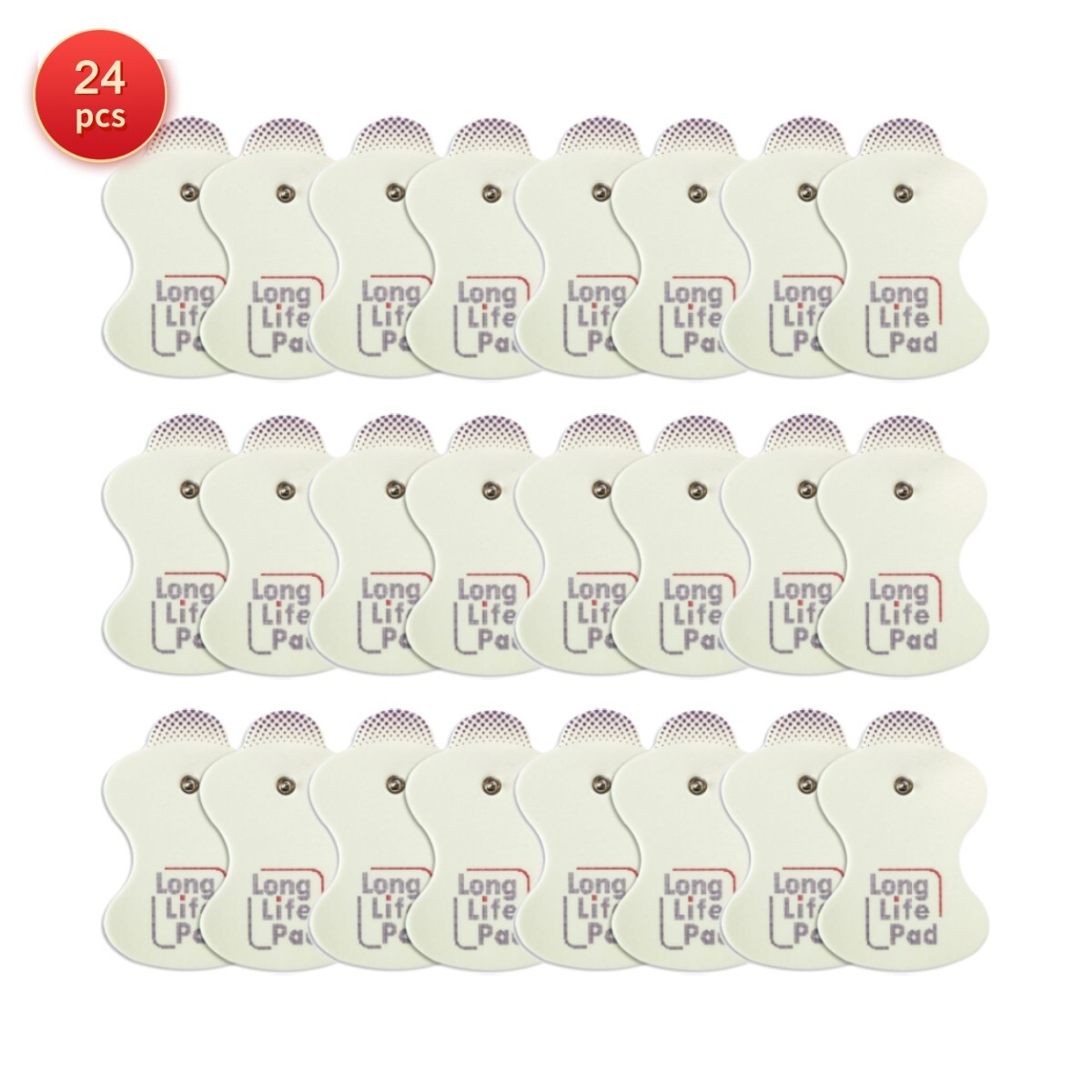24 pcs Electrotherapy Long Life Electrode Pads Replacement for Omron
