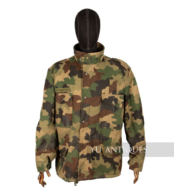 Genuine Serbia & Montenegro Army Armed Forces M03 Oak Leaf Camo Pattern Jacket