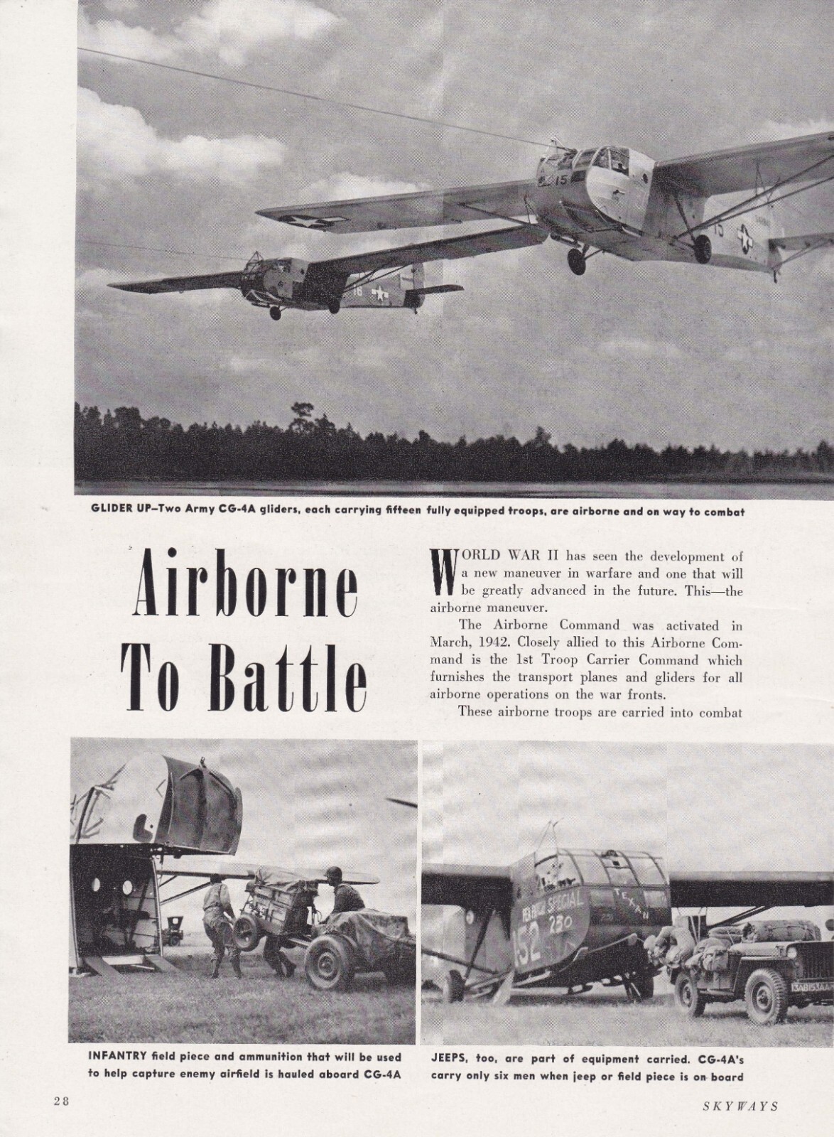 1945Waco CG-4A Glider Aircraft Report 4/27/2025o
