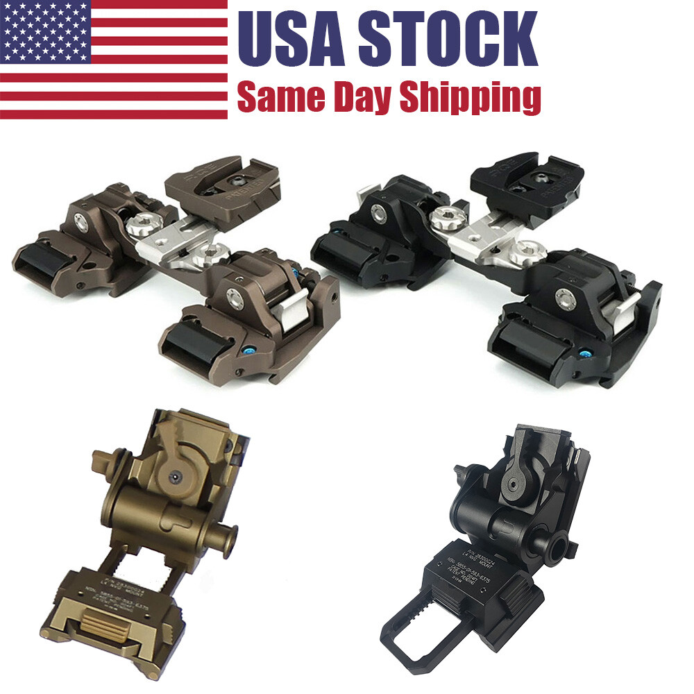 KVC Universal RQE Dual Bridges NVG Mount / L4 G24 Breakaway for PVS-14 MUM GT-14