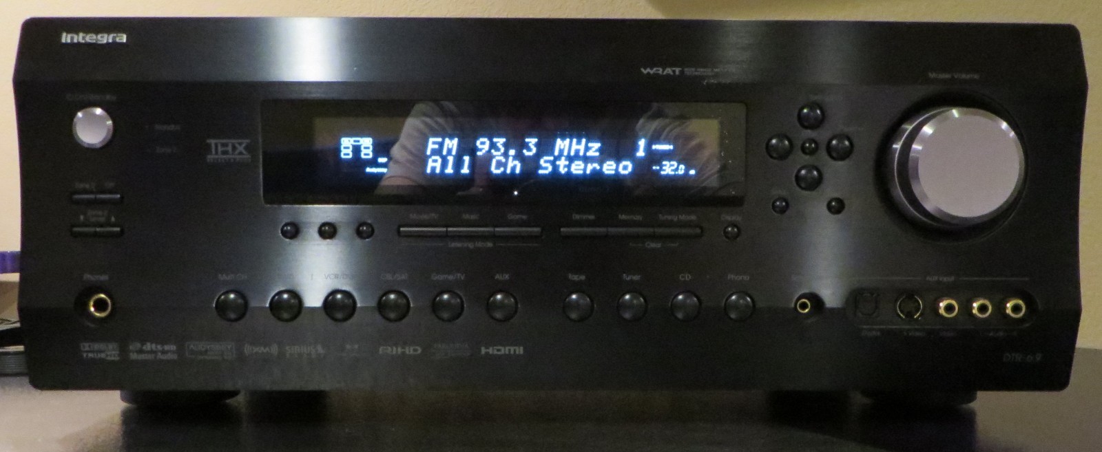 Integra DTR-6.9 7.1-Channel Home Theater AV Receiver (Onkyo premium brand)