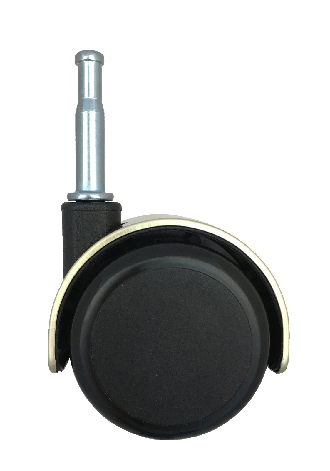 Brushed Brass Castors w/ Mounting Stem for Socket Insert | Set of 5 | R-S5547-5
