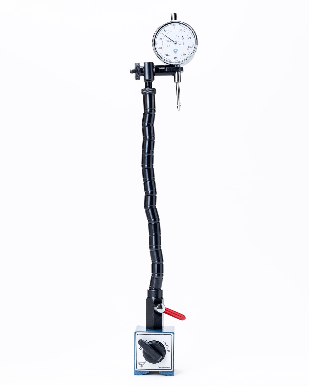Adjustable Magnetic Base with 176lb Holding Force for Dial Indicators & Machinis