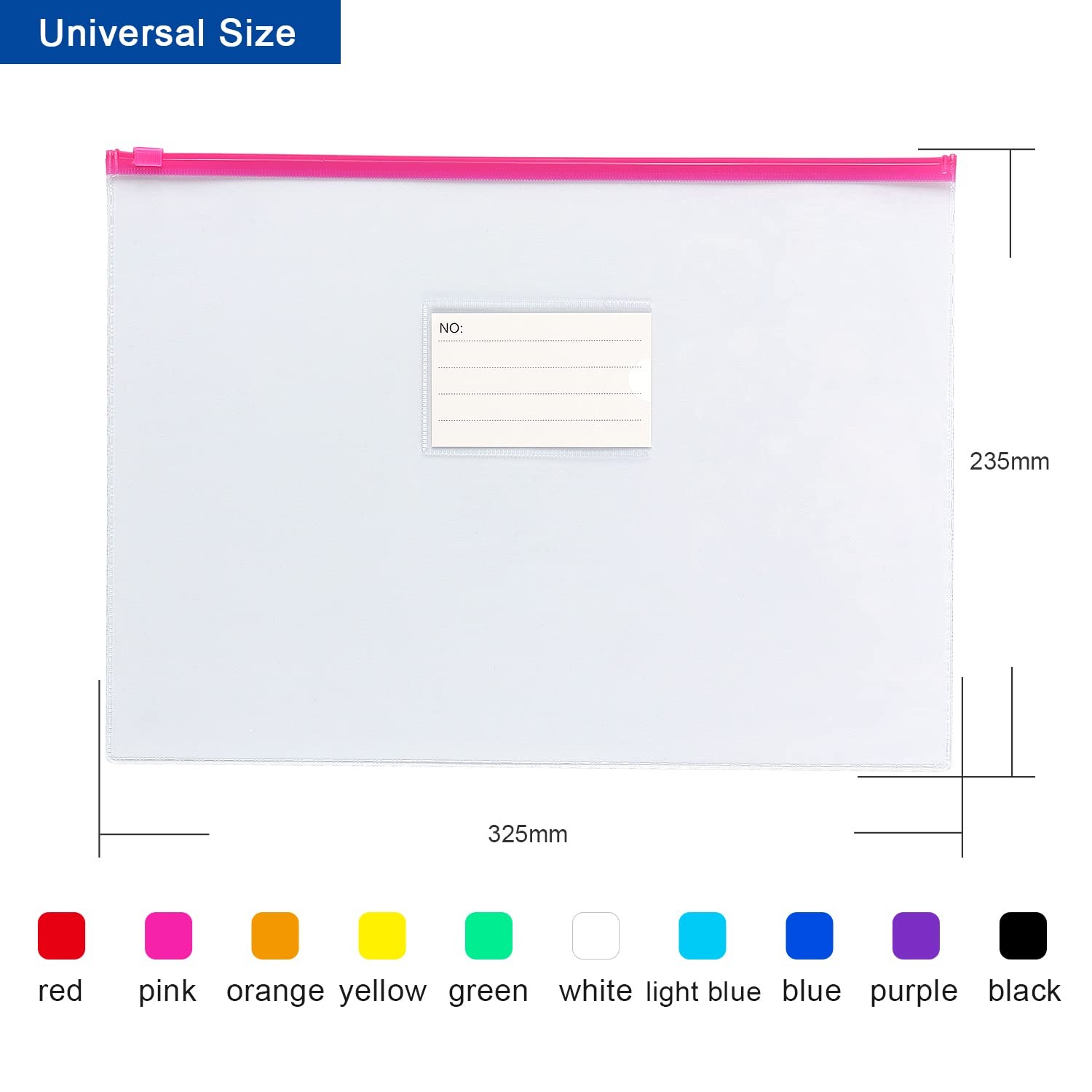 Tamaki 10 Pack Plastic Envelope Poly Zip Envelop Plastic Envelopes Files Zipp...