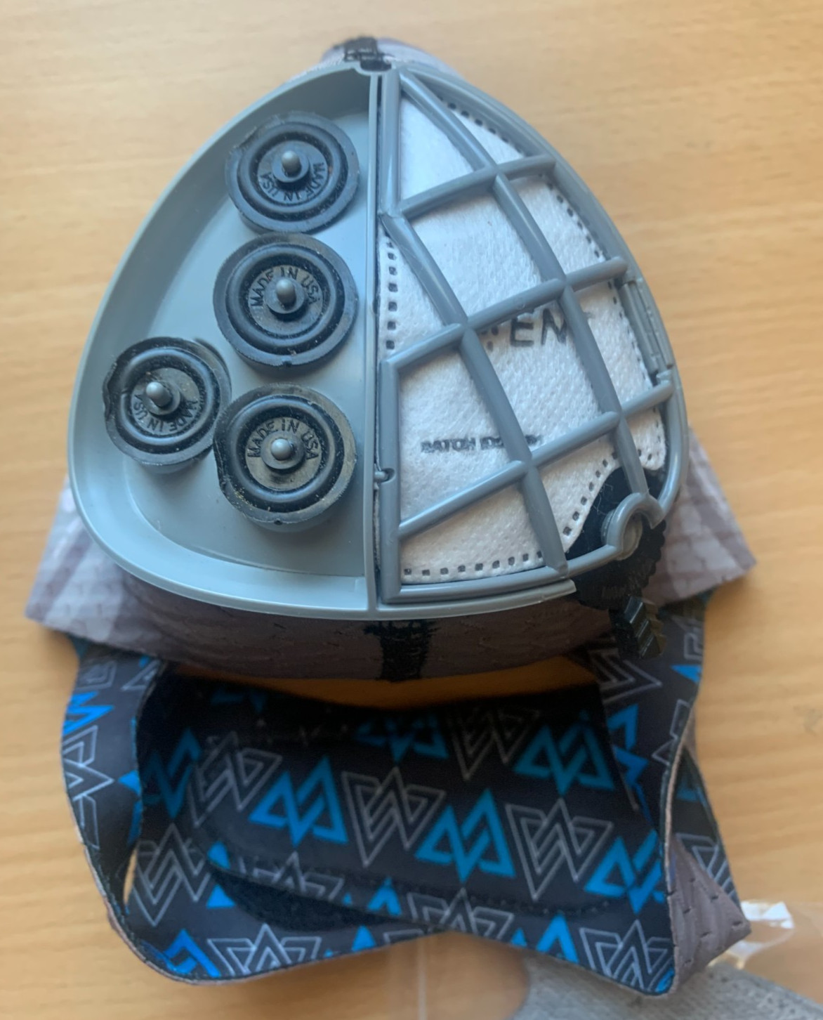 Authentic VENT Filtration Training Mask 1pc Medium M Carbon Filter - Open Box