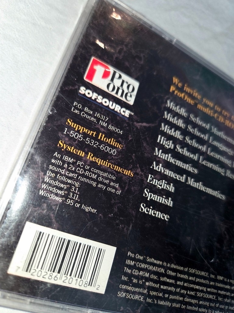New Sealed Learning Tools That Work Mathematics Calculus 1 CD-ROM PC