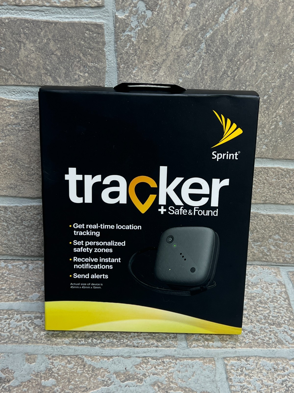 Sprint Tracker Safe & Found GPS Tracker Apple Android Compatible NEW