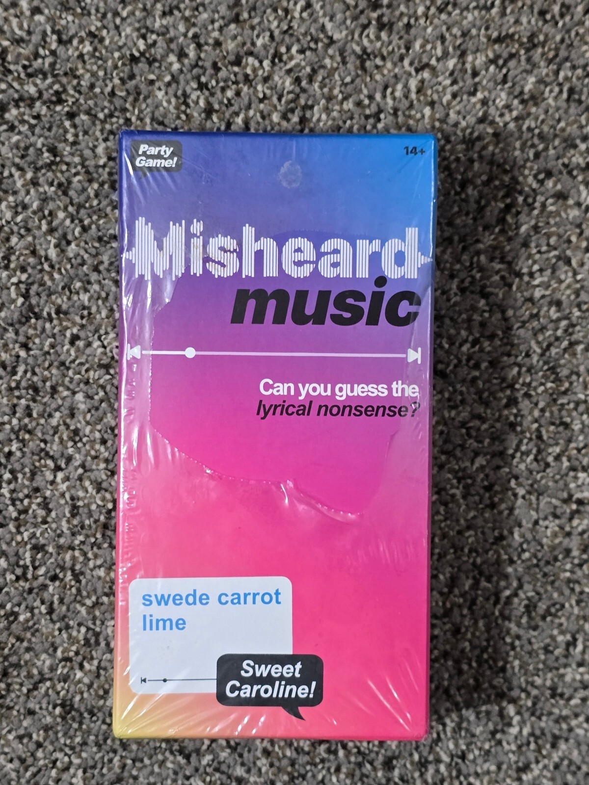 Misheard Music Party Game - Guess the Lyrical Nonsense