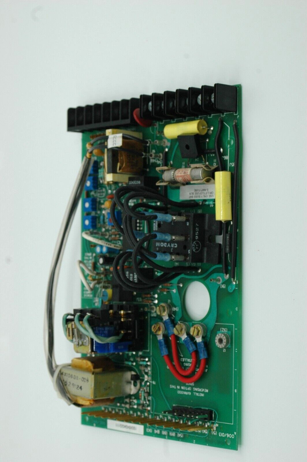 STATOTROL ADJ SPEED DR CONTROL BOARD #193X643 AGG111 F/GE STATOTRO L A -SURPLUS-