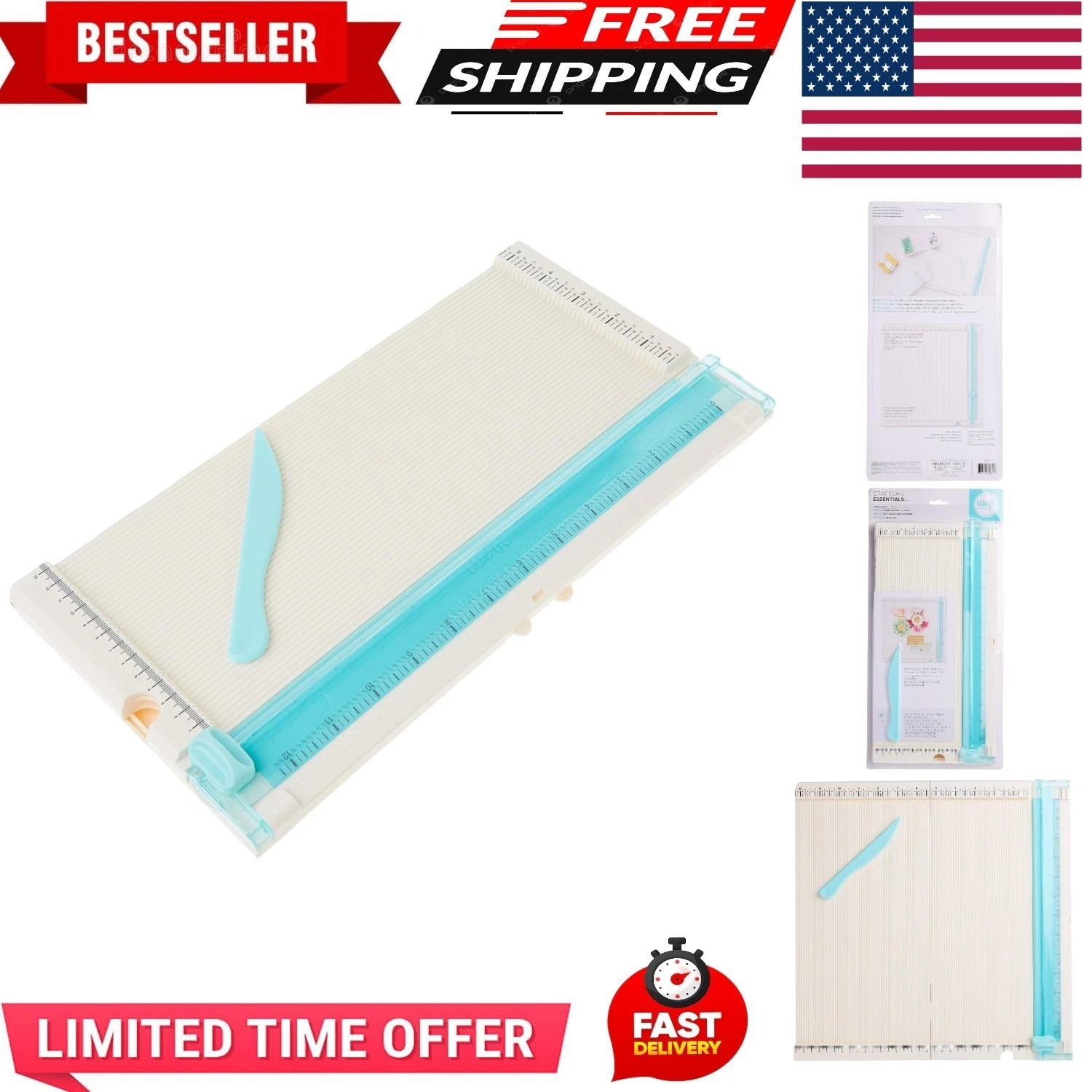 Trim and Score Board, Includes 12x12 Inch Board and One Scoring Tool, Uses V3...