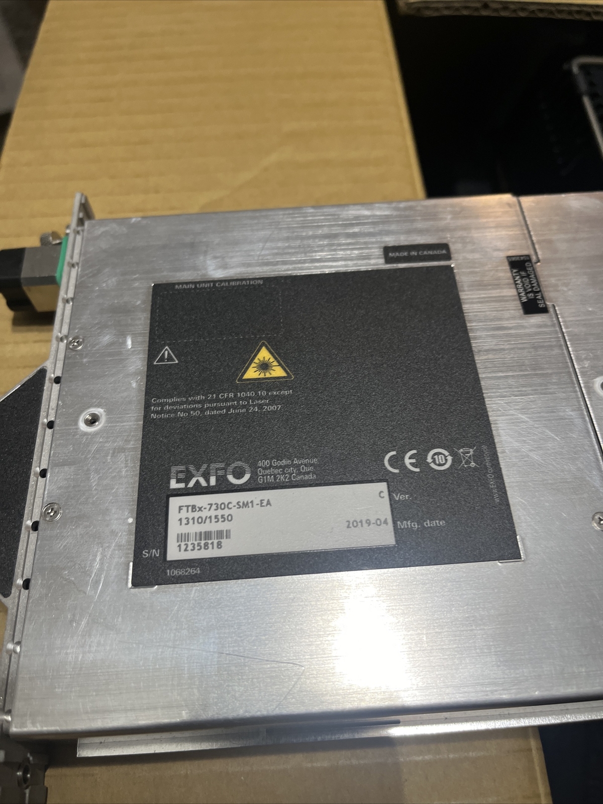 Exfo FTBx-730c-sm1-EA