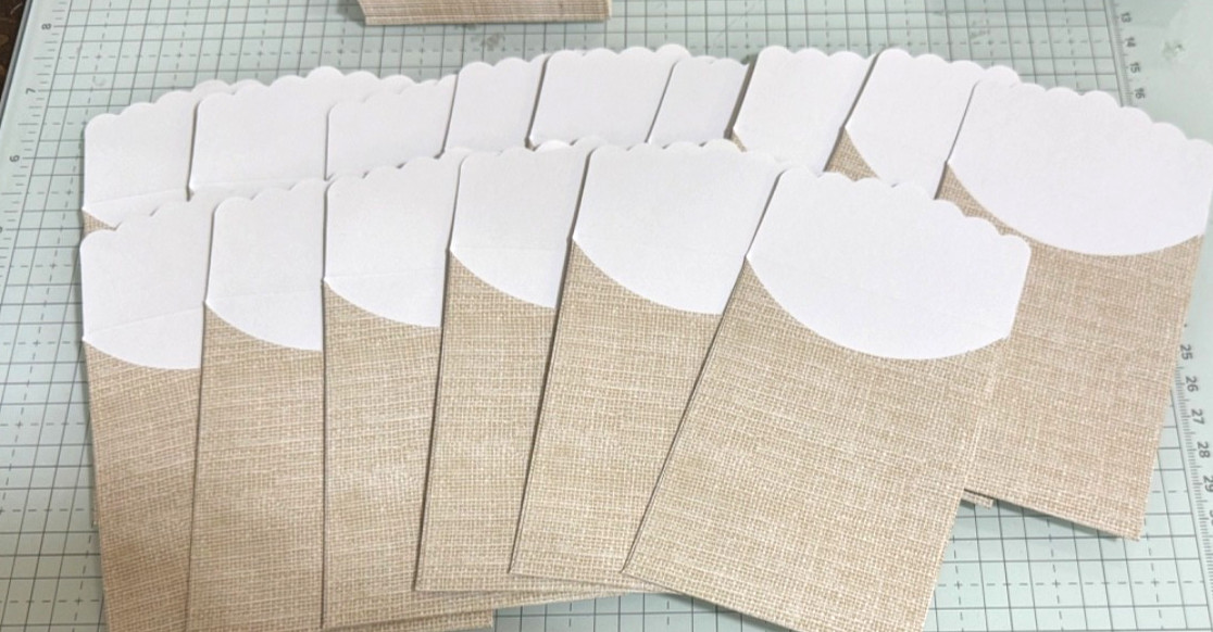 Lot 15 Gift card  envelopes Stampin' UP!