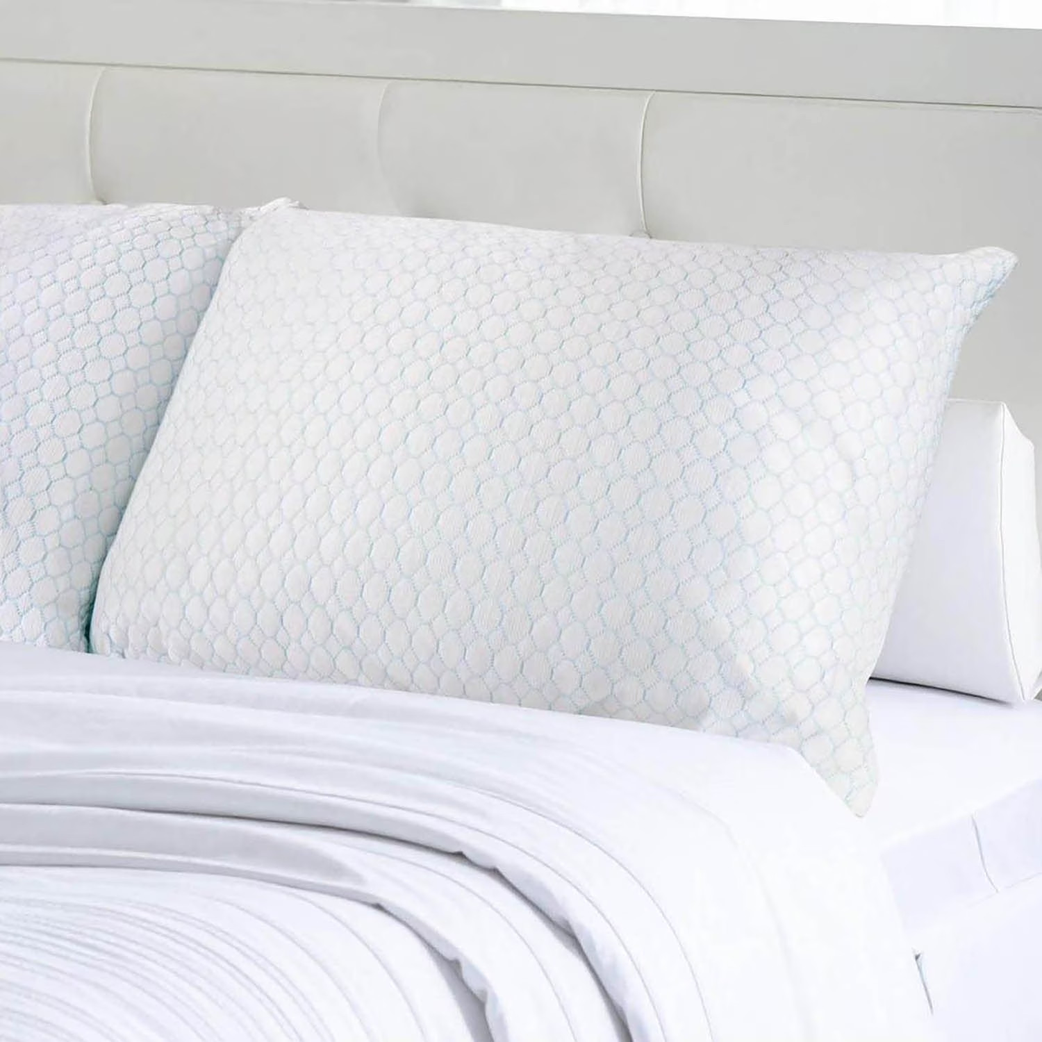 Nectar 2-Pack Cooling Down Alternative Microfiber Pillows, Standard/Queen Size