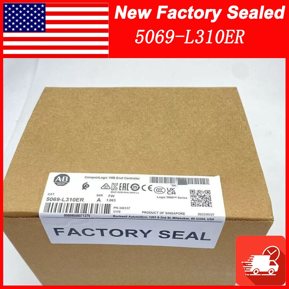 NEW AB 5069-L310ER CompactLogix 5380 Factory Sealed Free Shipping AB PLC 1PC US
