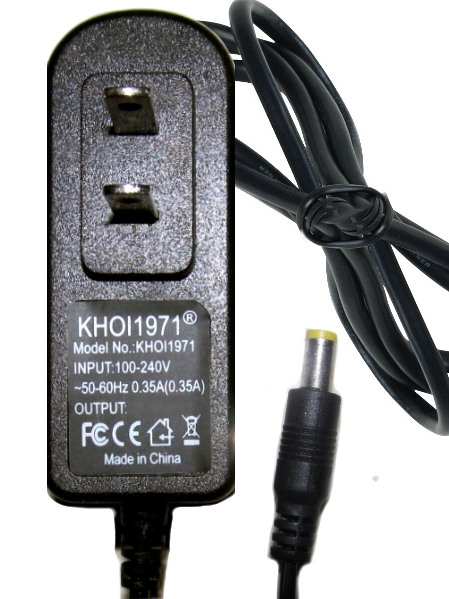WALL Charger AC adapter for ACD039 PowerTek 5-in-1 emergency light Jump Starter