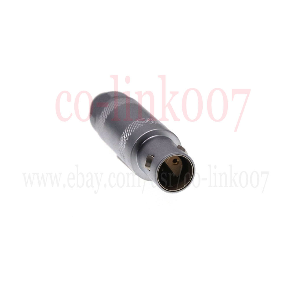 1S 3Pin Aviation Circular Push-pull Self-locking Half-moon Plug for Steadicam