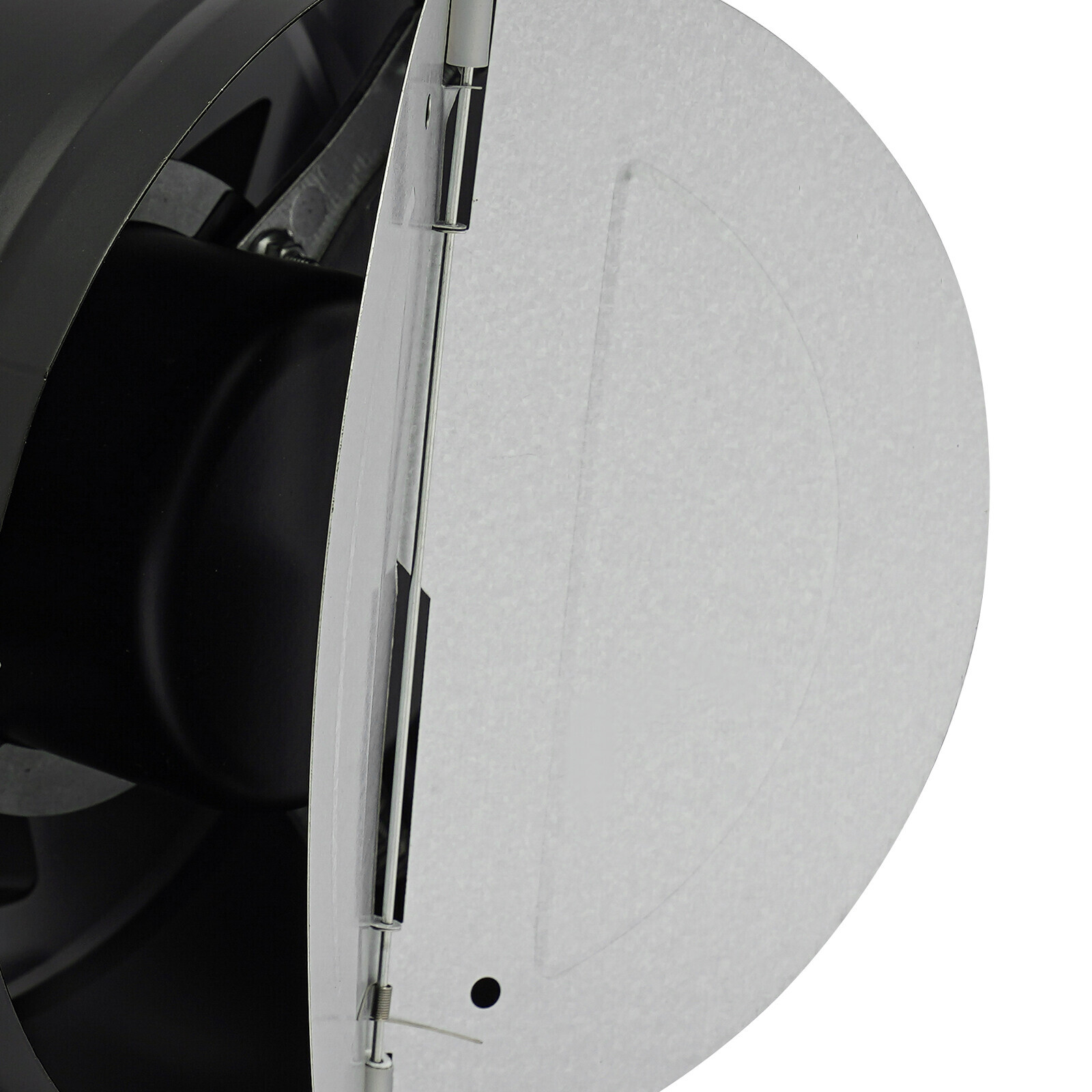 8" Exhaust Fan Portable Kitchen Ventilation Fan Wall Mount with Backdraft Damper