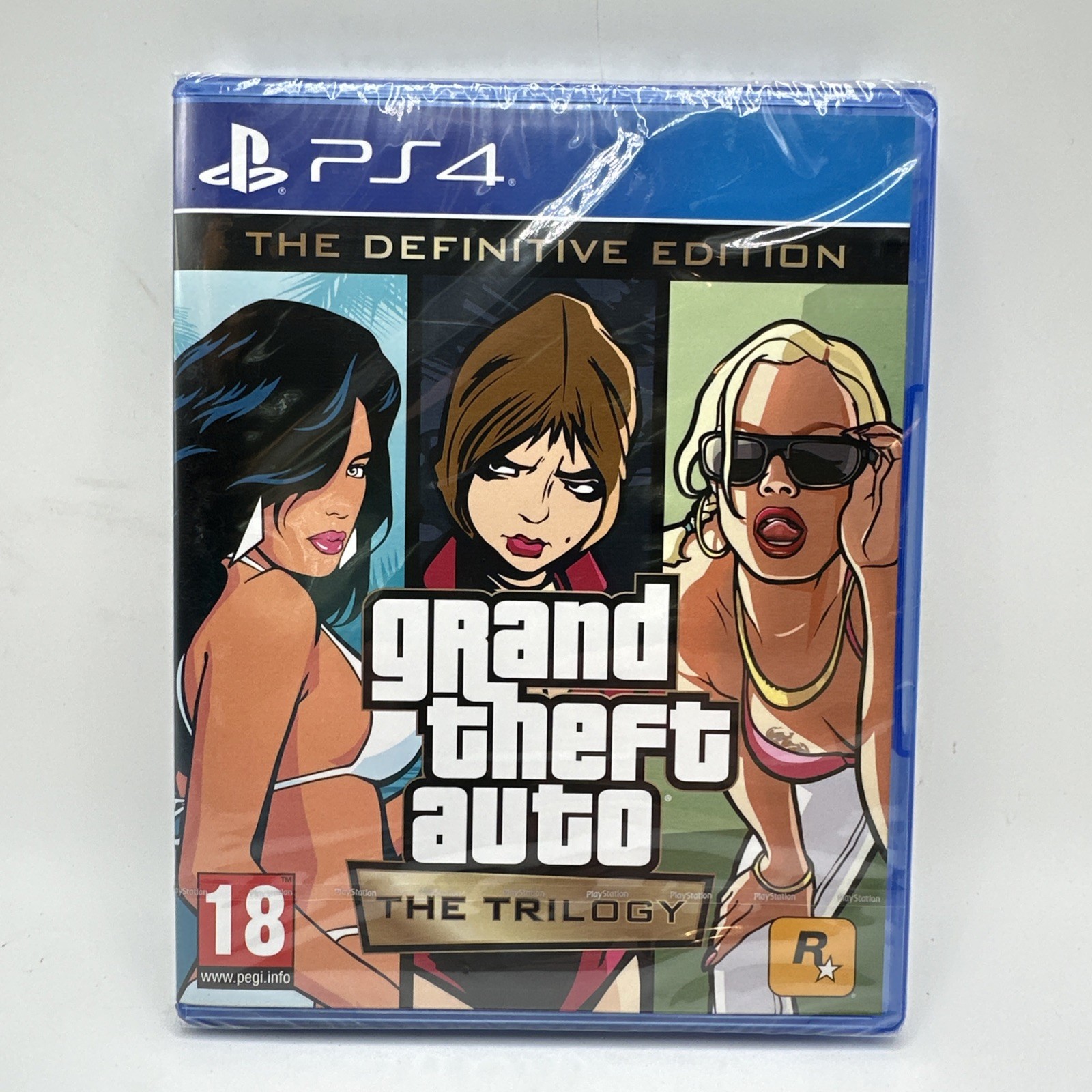 Grand Theft Auto Trilogy Definitive Edition PS4 GTA Rockstar PlayStation 4 New