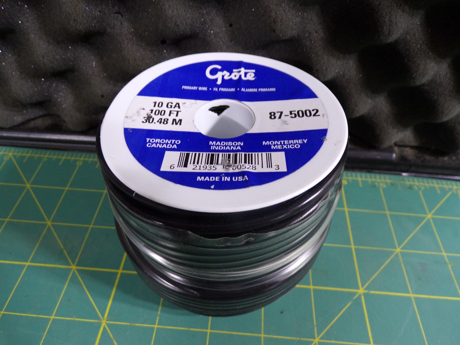 Grote General Purpose Thermo Plastic Wire Black 100' 87-5002 (G)