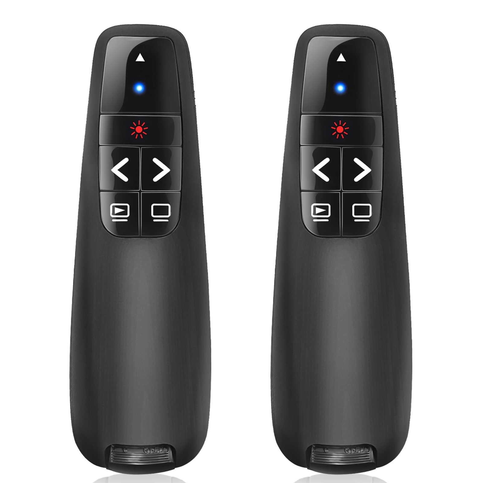 RF Wireless Presenter Remote Control Clicker For Laptop PPT 2 PCS
