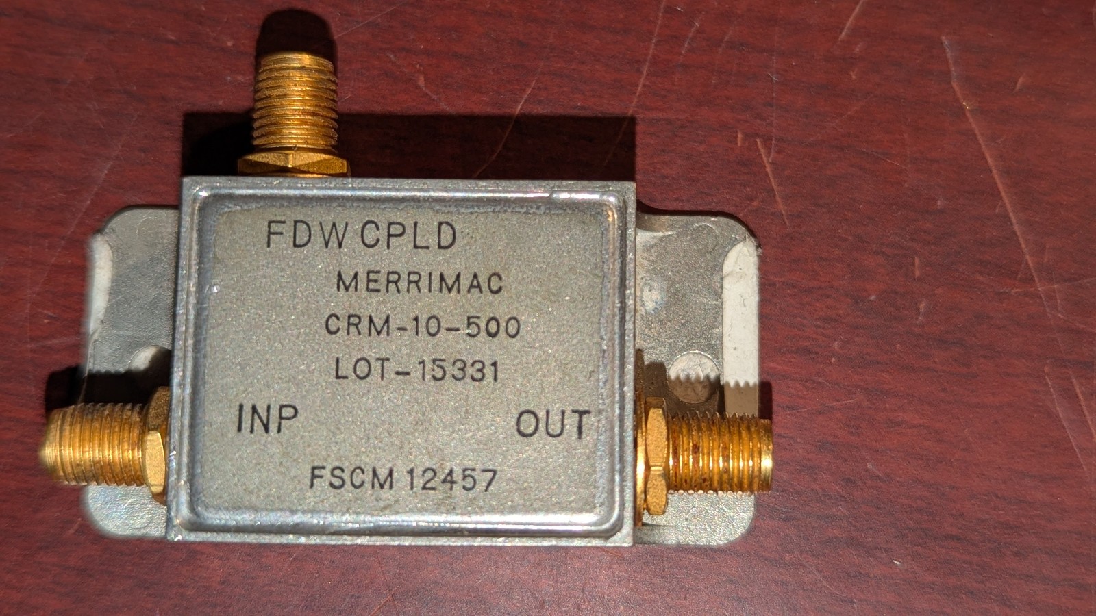 Merrimac Microwave CRM-10-500  Directional Coupler
