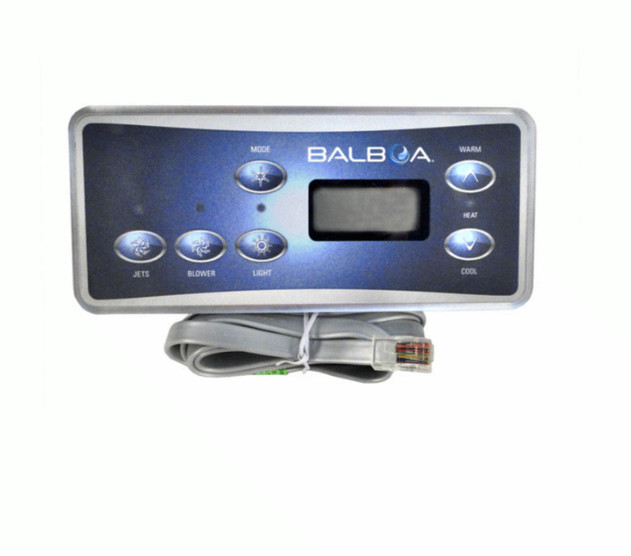 Balboa VL701S Topside Control, 6 Button, 51057-01