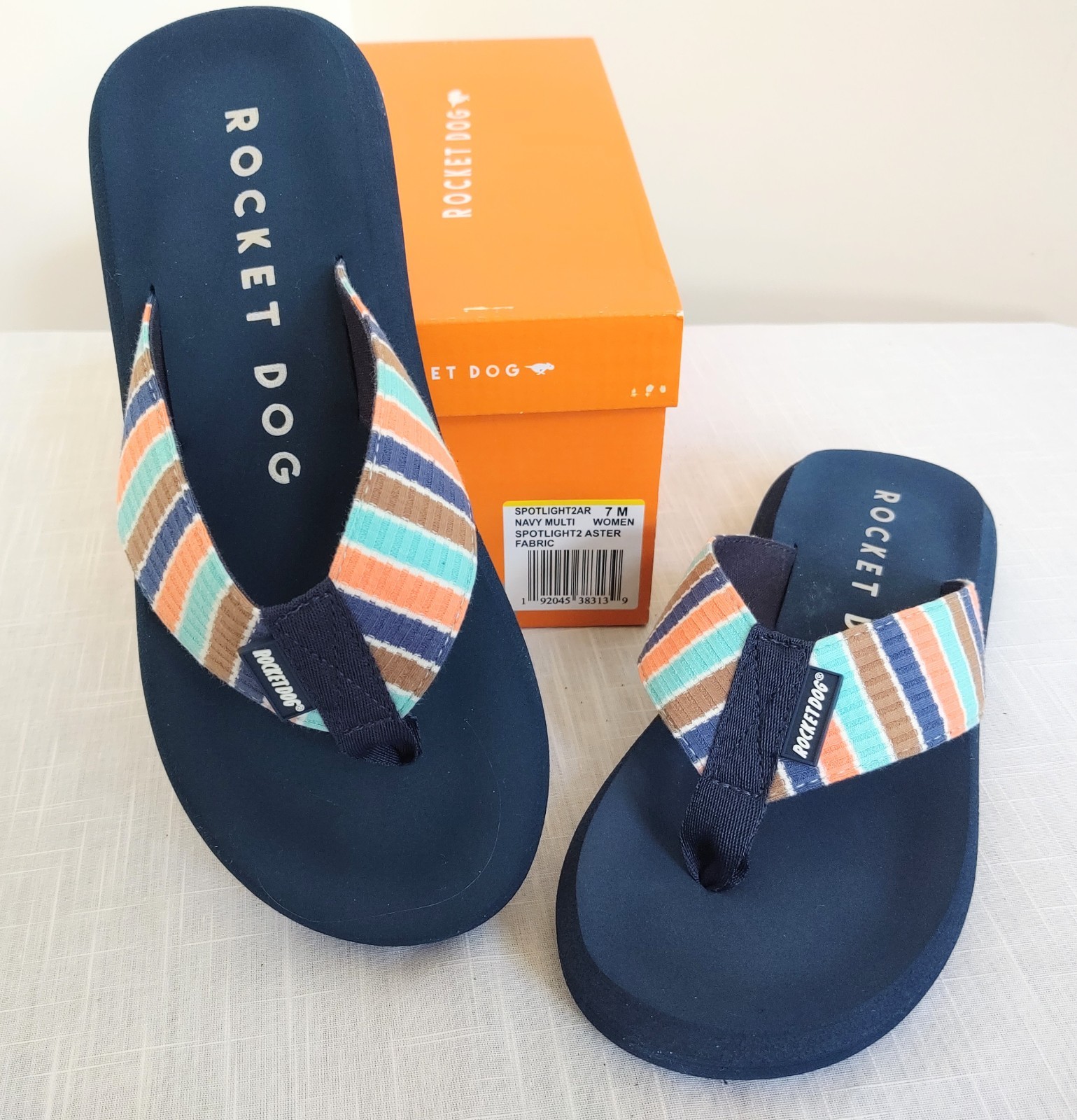 WOMANS ROCKET DOG FLIP FLOP MULTI