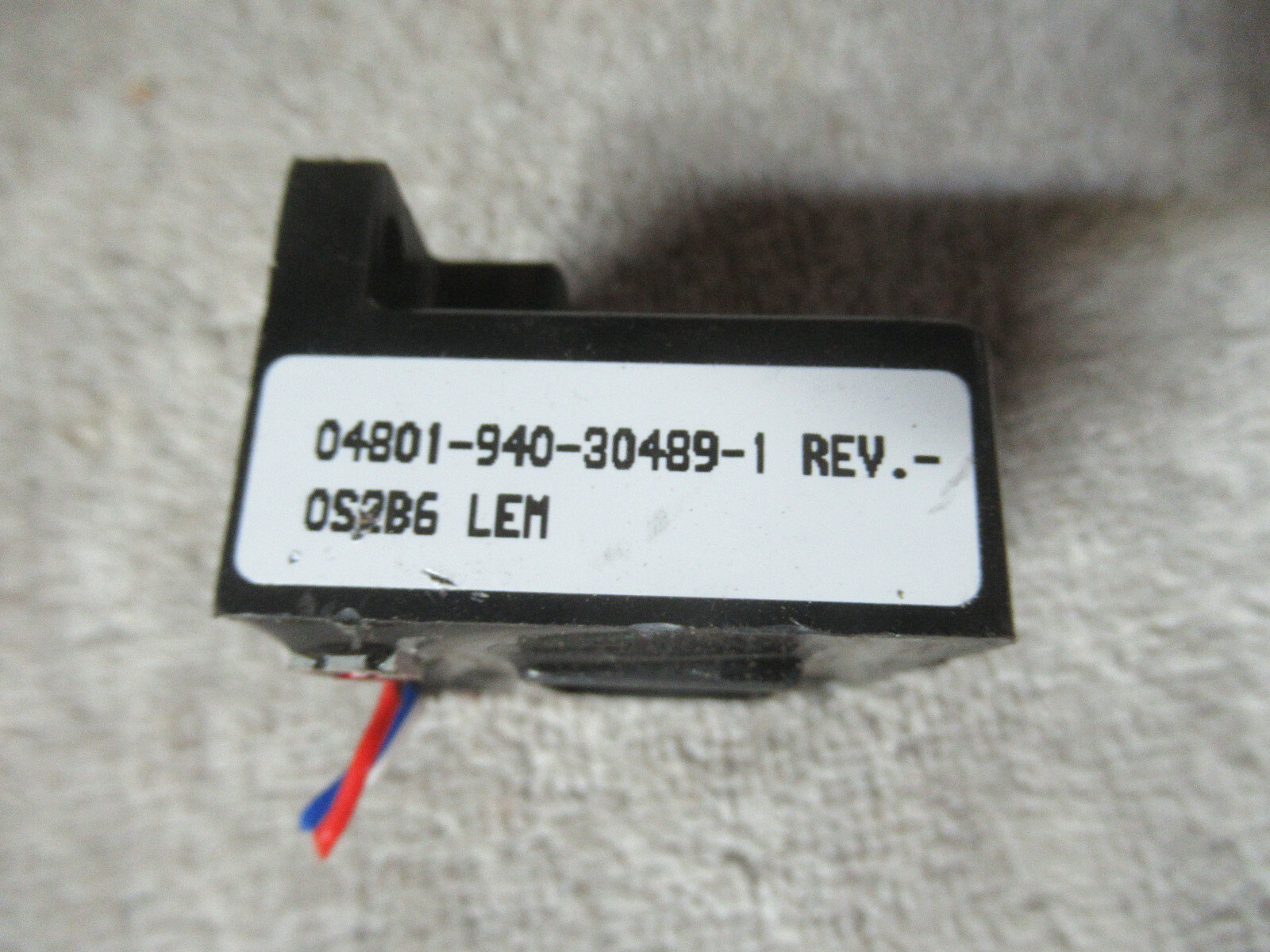 NOS LEM Current Transducer HAL400-S/SP24 CF58