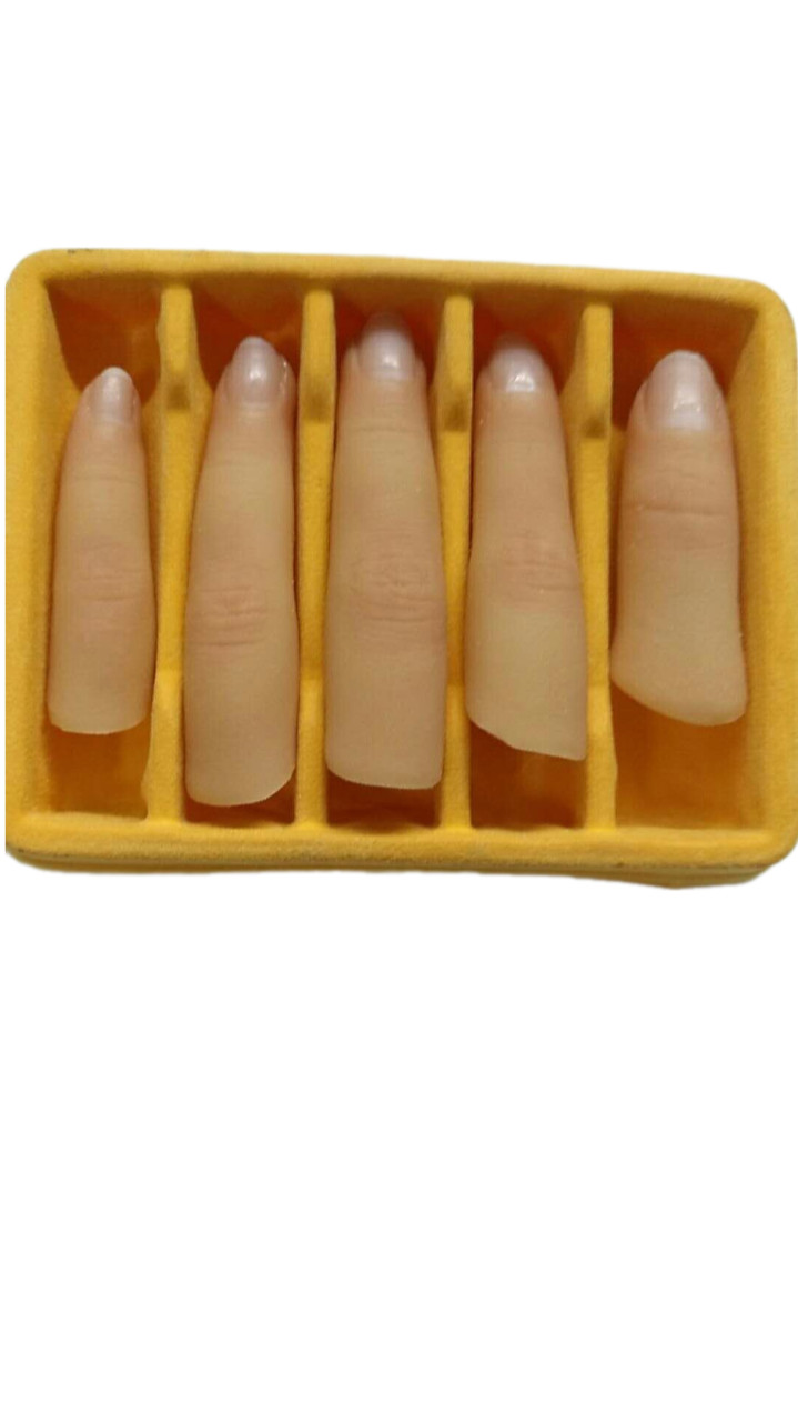 amputation fake-fingers cosmetic finger prothesis artificial silicone fingers