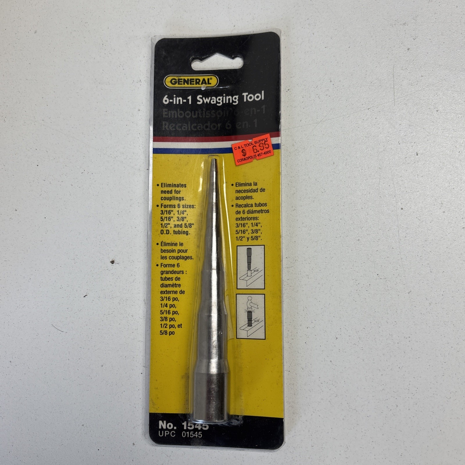 General Tool 6 in 1 MULTI SWAGING TOOL 1545