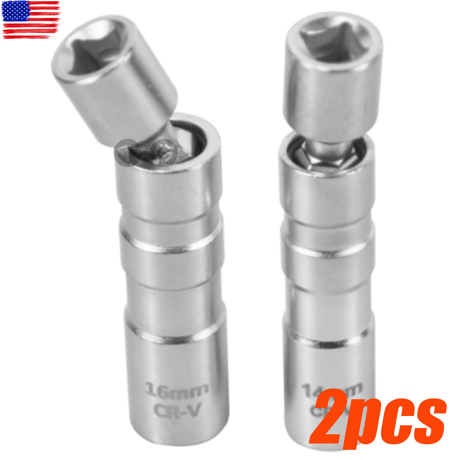 14mm 16mm Thin Wall Universal Joint Spark Plug Socket Removal Installer Tool