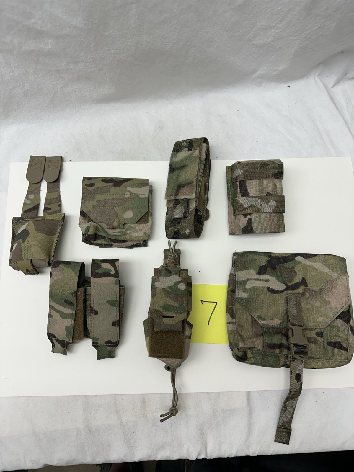 Esstac Blue Force Gear Tactical Tailor Multicam Pouch Rifle  Dump Lot #7