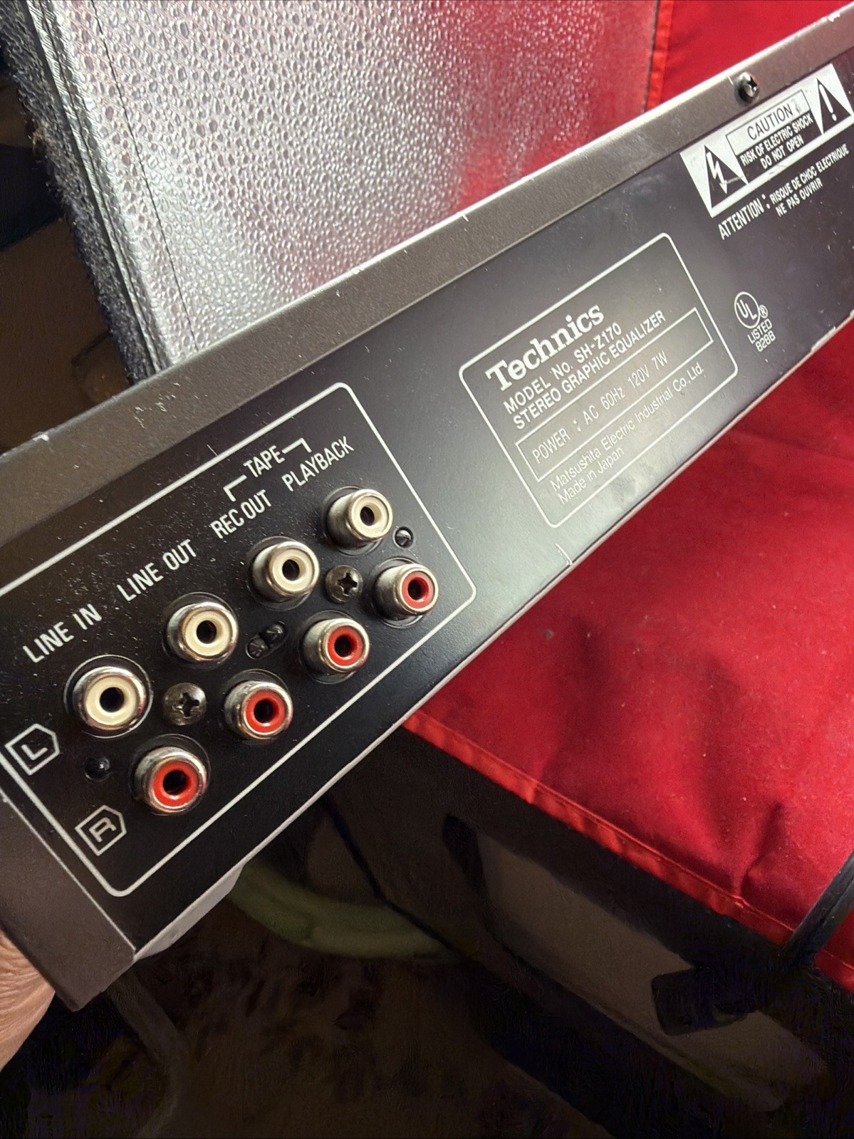 Technics SH-Z170 Seven Band Stereo Graphic Equalizer Led Display