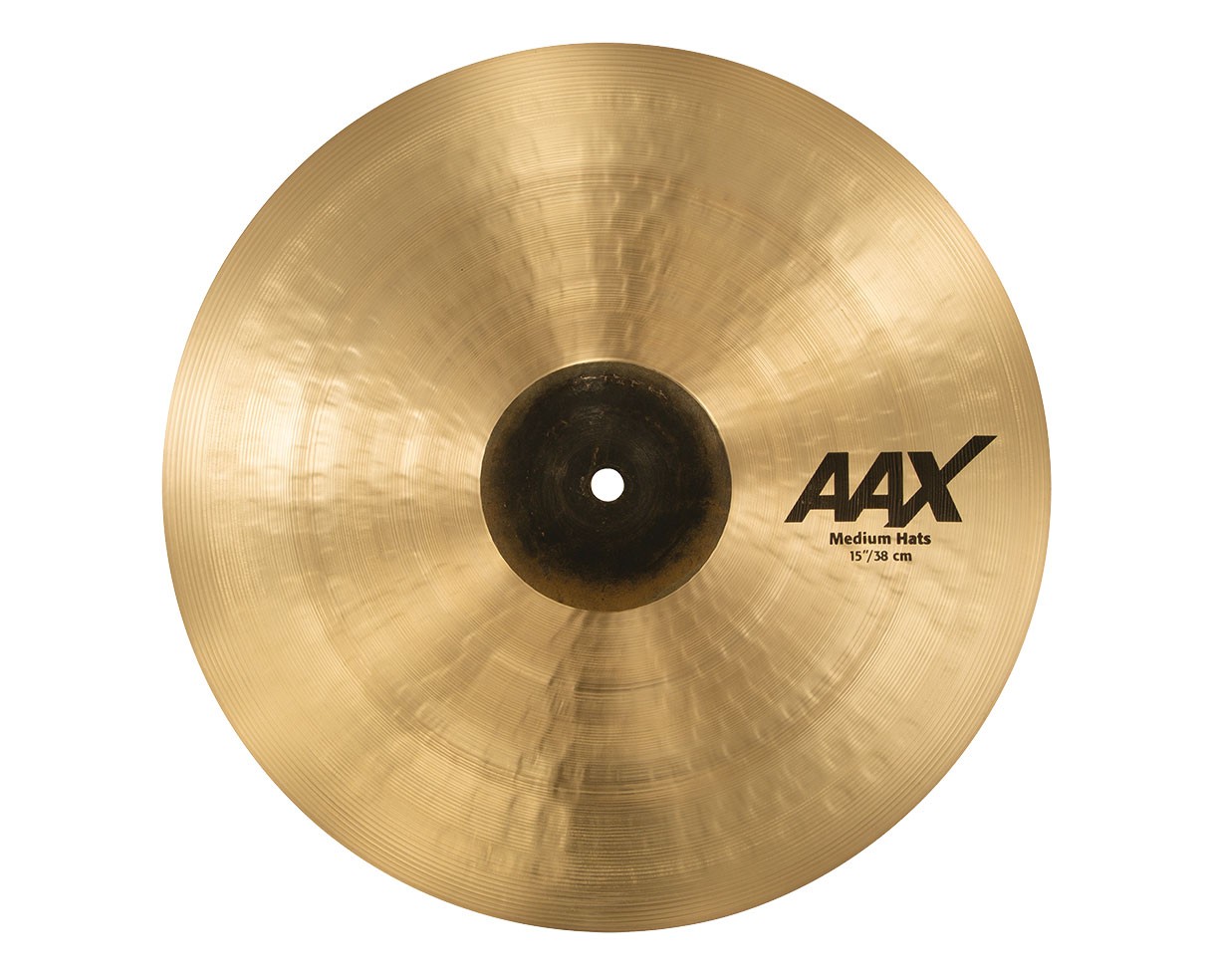 Sabian 15" AAX Medium Hi-Hat Cymbals