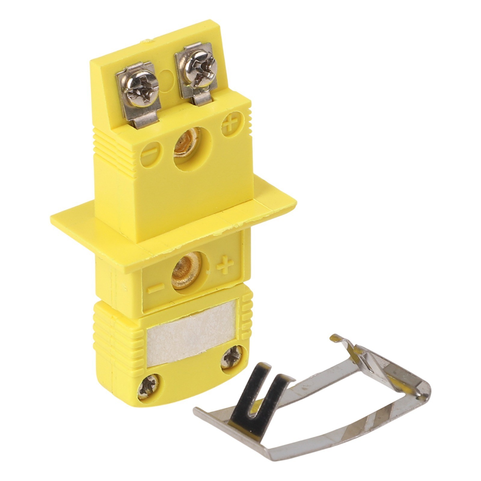 Nylon and Alloy K Type Panel Mount Connector for Enhanced Contact Performance