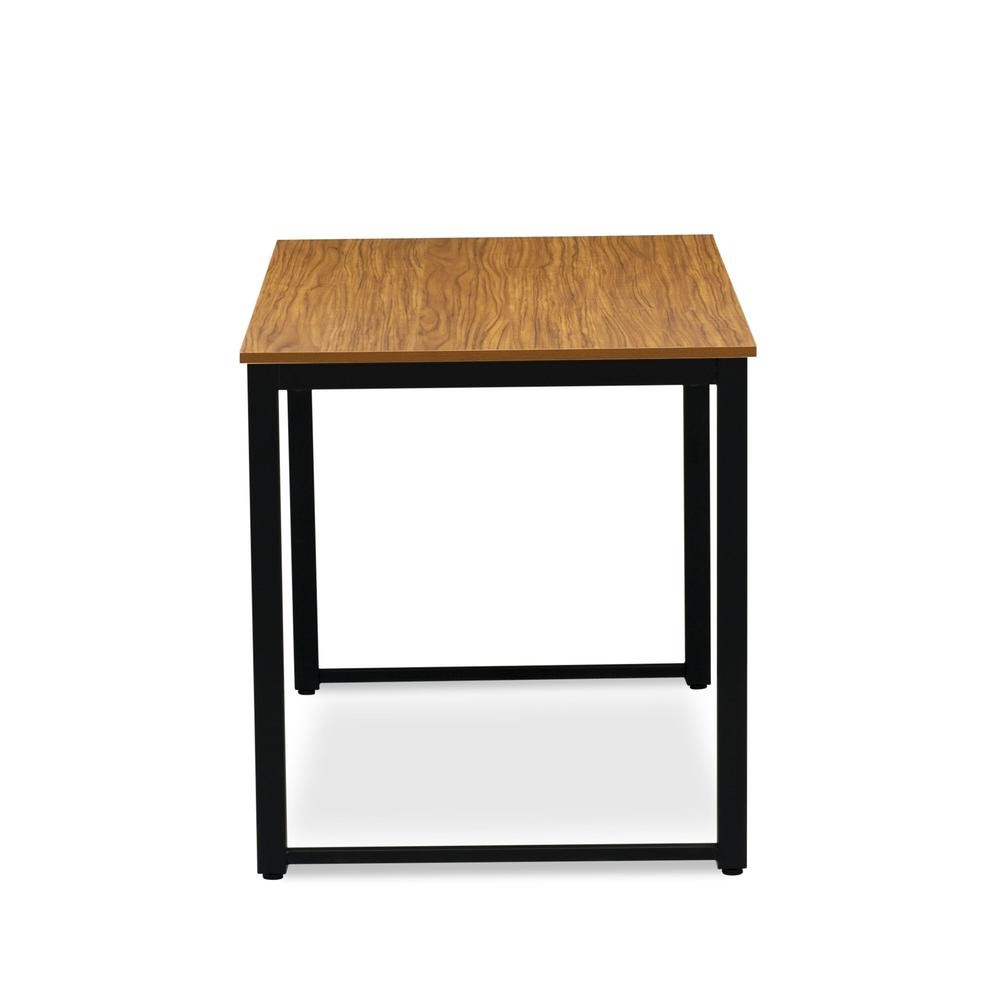 Parmer 3 Pc Kitchen Set - 1 Modern Dining Table and 2 Mid Century Benches in...
