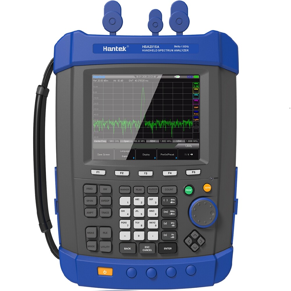 Hantek Handheld Spectrum Analyzer Field Strength Tester Spectrum Monitor 1.6GHz