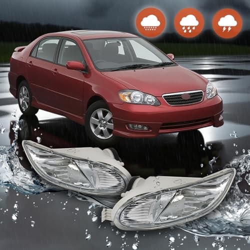 Fog Lights Assembly Replacement for Corolla 2005-2008 Driving Fog Lamps with