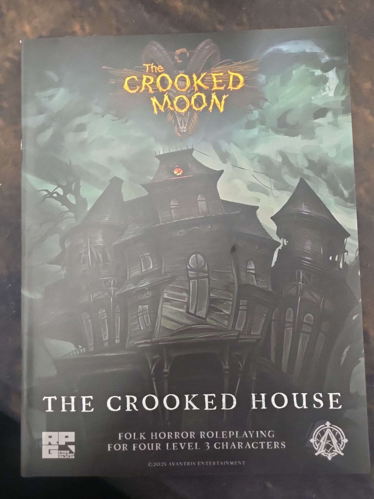 The Crooked House - The Crooked Moon Free RPG Day 2026