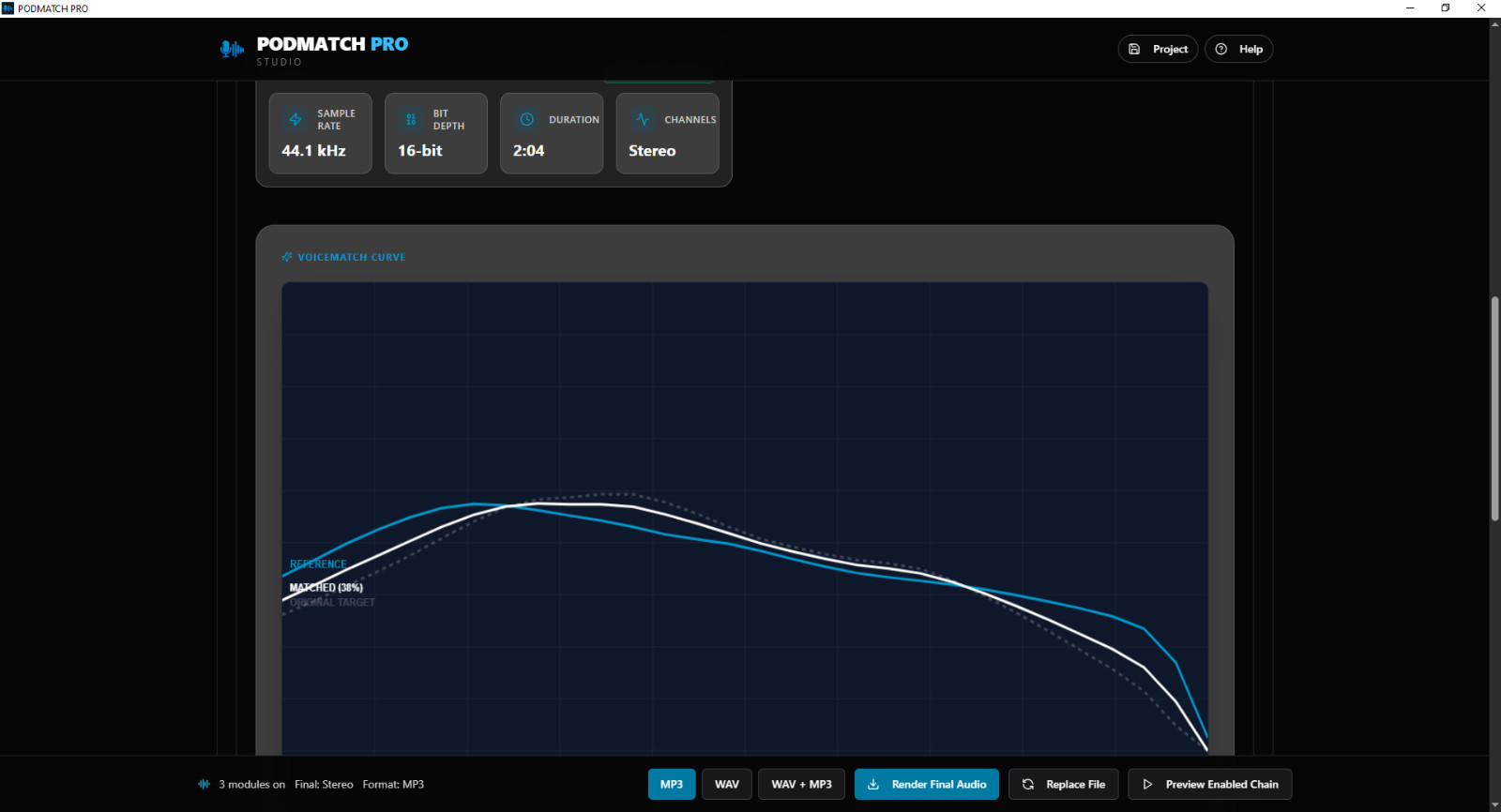 VoiceForge PRO Pipeline High-End Podcaster Processing + Batch Audio Rendering