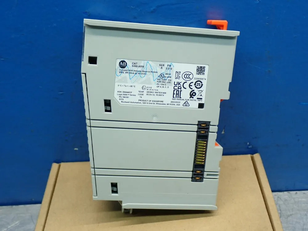 ALLEN BRADLEY COMPACT I/O ADDRESS RESERVE MODULE 5069-ARM